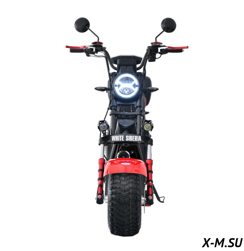 Электроскутер WHITE SIBERIA PRO 2500W RED Электроскутер WHITE SIBERIA PRO 2500W RED